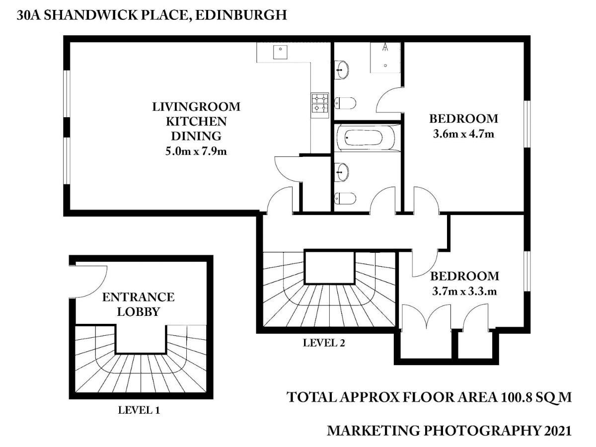 The Shandwick Place Residence No 2 Edinburgh Exterior foto